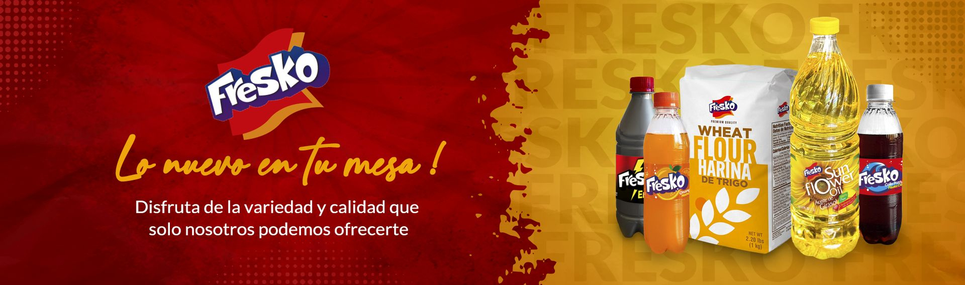 Fresko: Los nuevo en tu mesa!