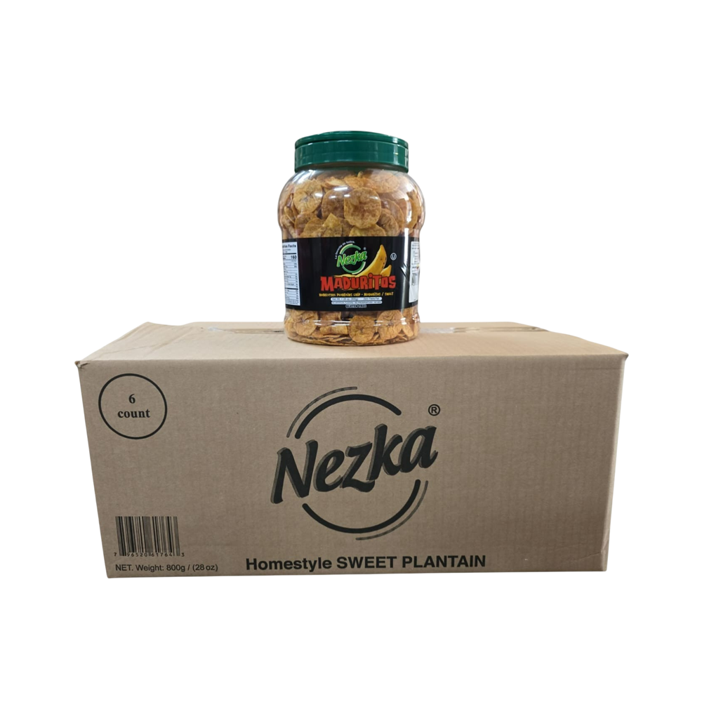 Fritas de plátano Nezka 6/u (28 oz / 800 g)