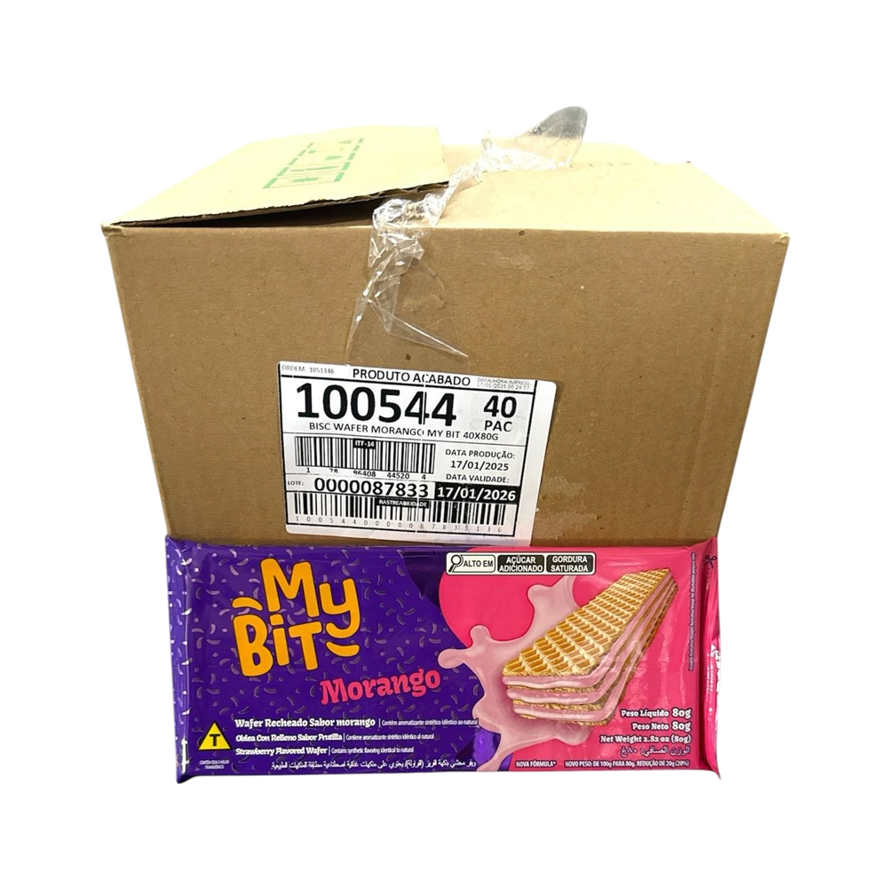 My Bit Strawberry Sorbet 40/u (2.82oz)
