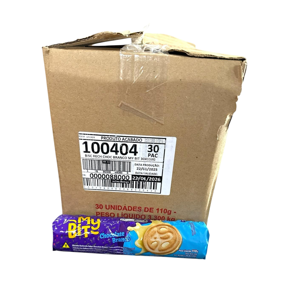 White Chocolate Cookies 30/u (3.88oz)
