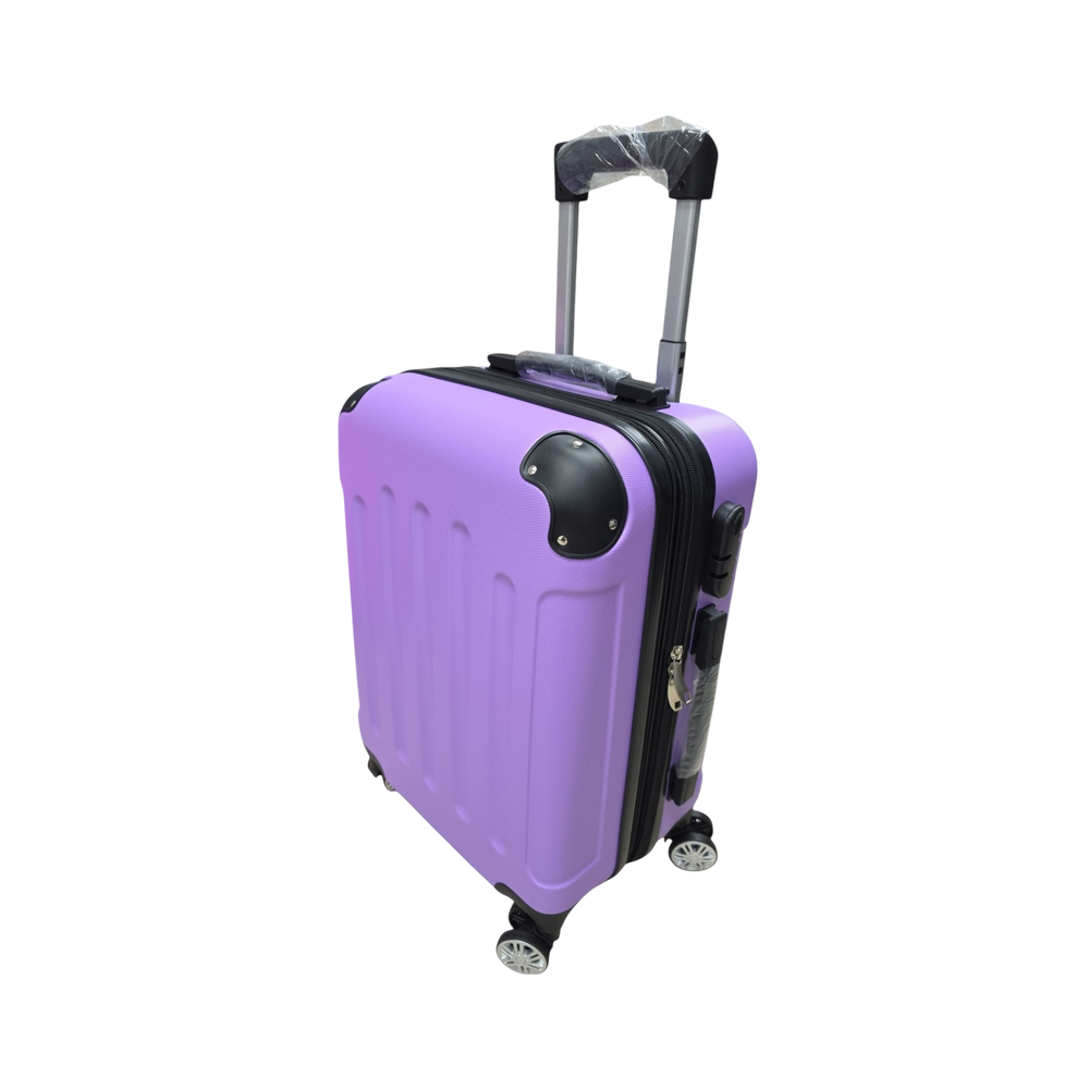 20" Purple Plastic Suitcases