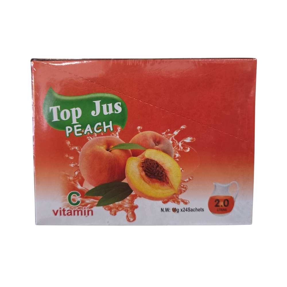 Refresco Top Jus de Melocoton (24 sobres) 10g