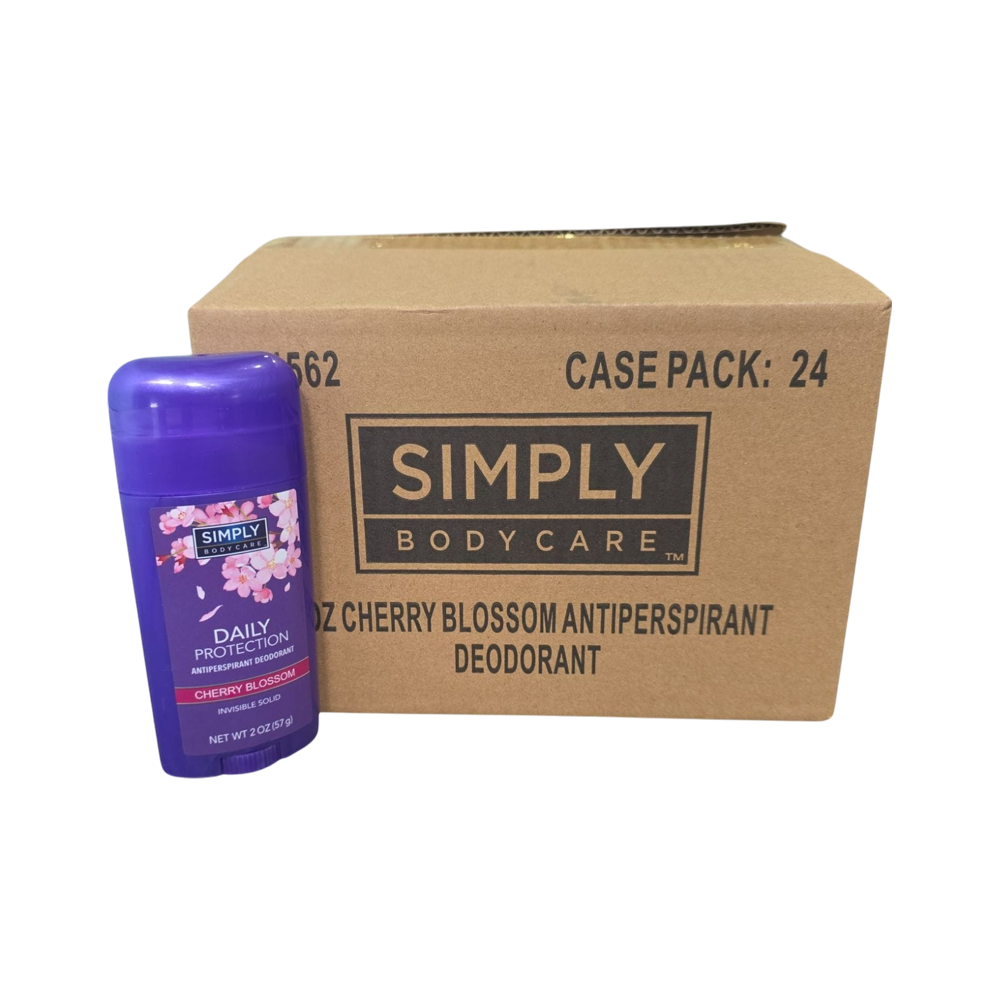 Simply Cherry Blossom Deodorant 24/u (2 oz)