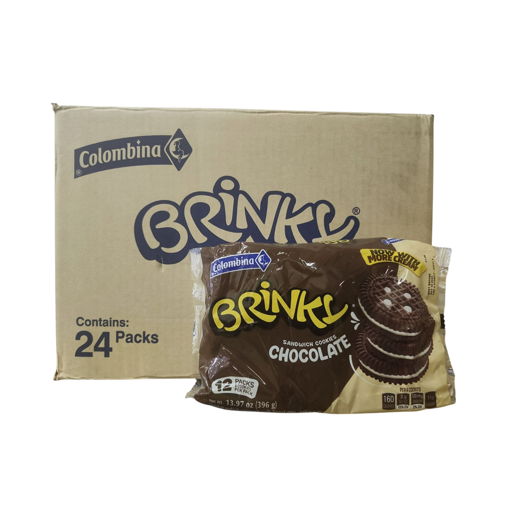 Galletas Brinky Colombina de Chocolate 24/u (13.97 oz / 396 g)
