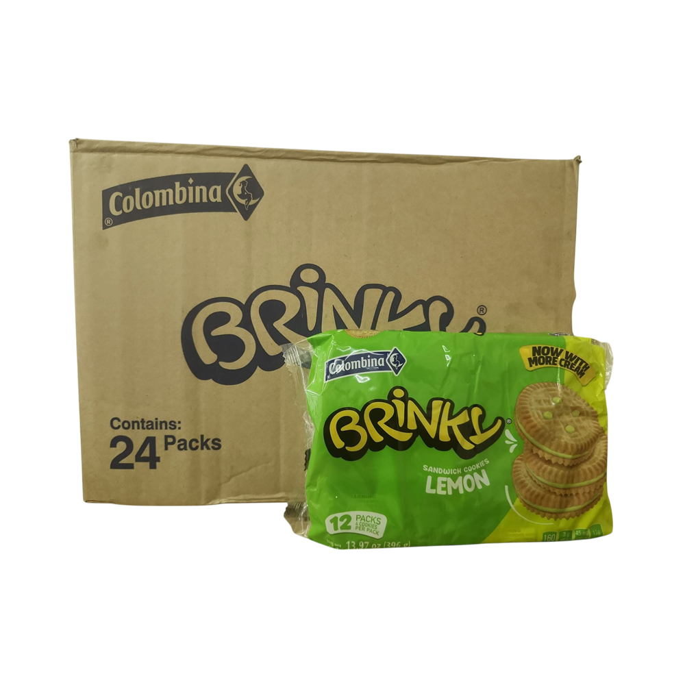 Galletas Brinky Colombina de Limon 24/u  (13.97 oz / 396 g)