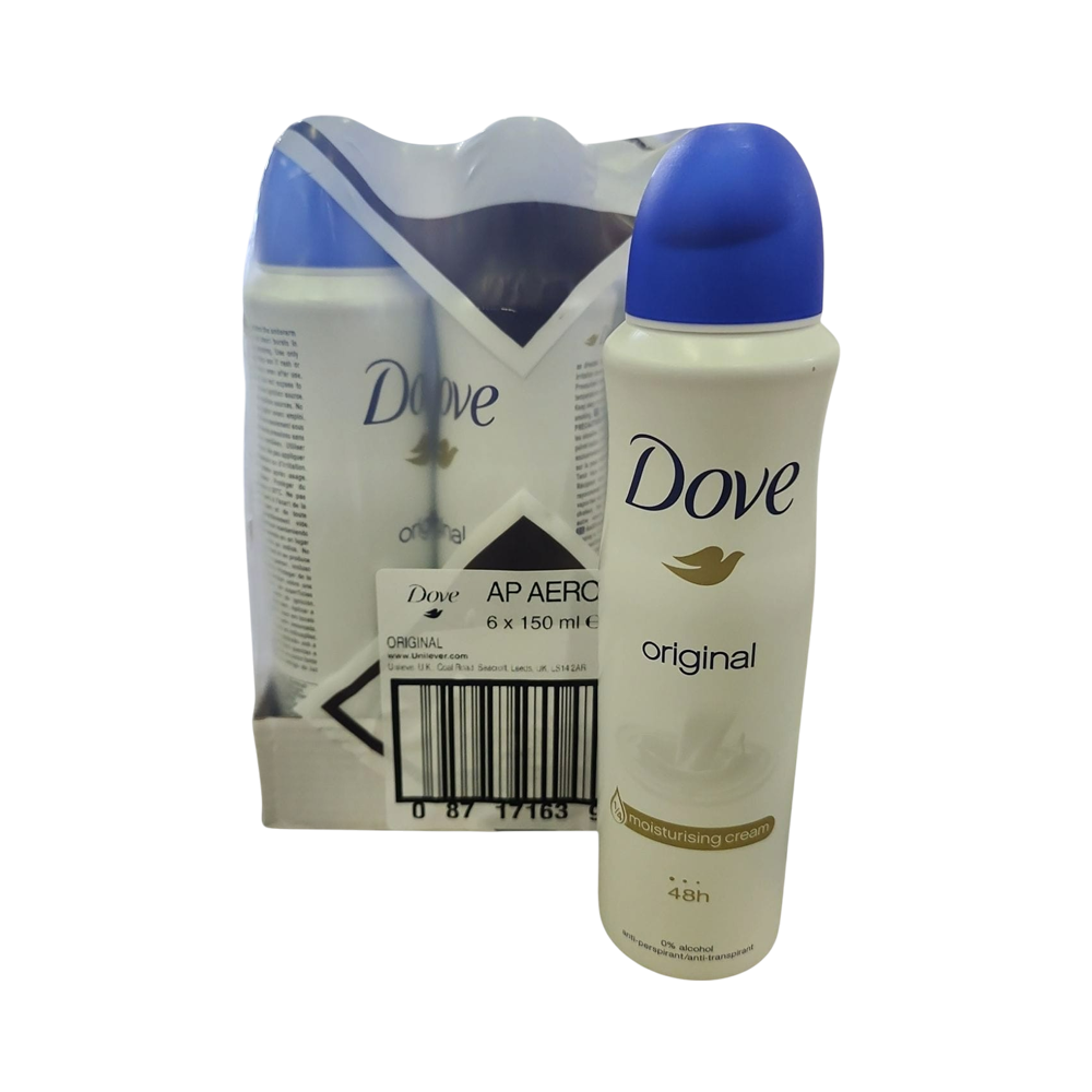 Desodorante de Spray Dove Original 6/u (150ml)