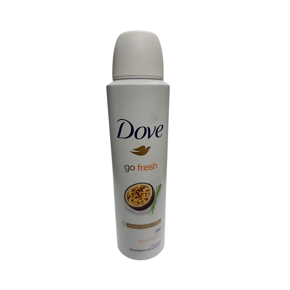 Desodorante de Spray Dove de maracuyá (150ml)