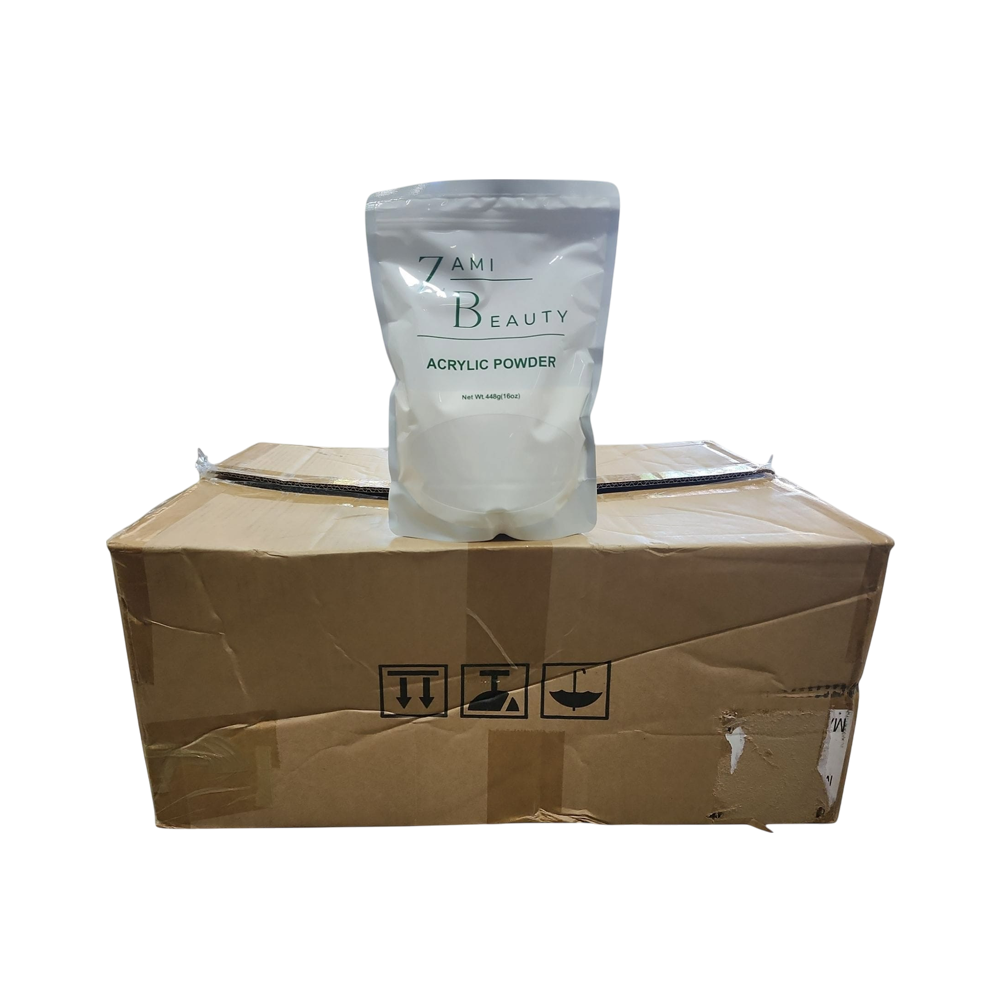 Polvo acrílico transparente Zami Beauty 15/u (16 oz)