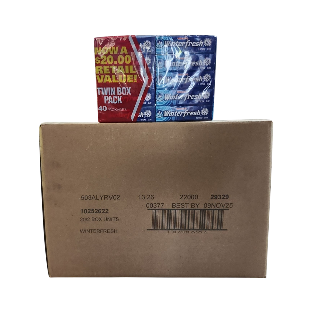 Winter Fresh Gum 20/u (1.2lb)