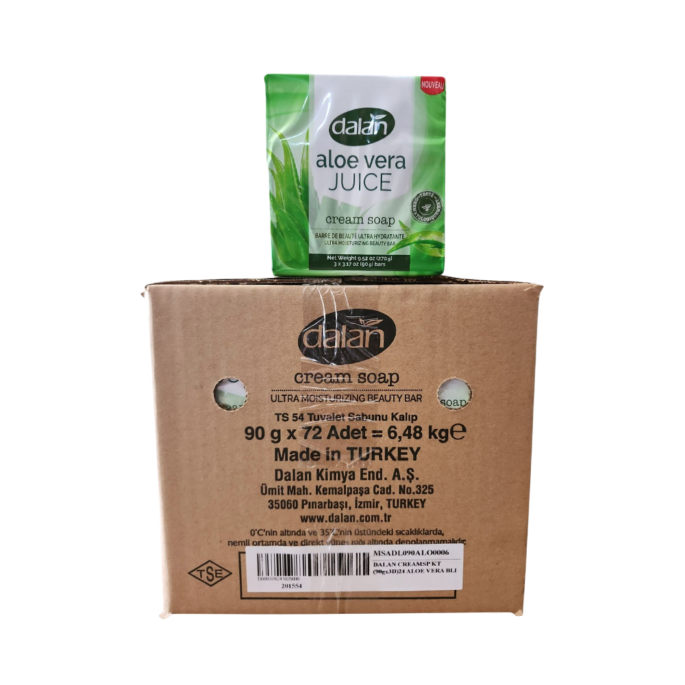 Jabón Dalan de Aloe vera  24/u (270g)