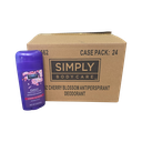 Simply Cherry Blossom Deodorant 24/u (2 oz)