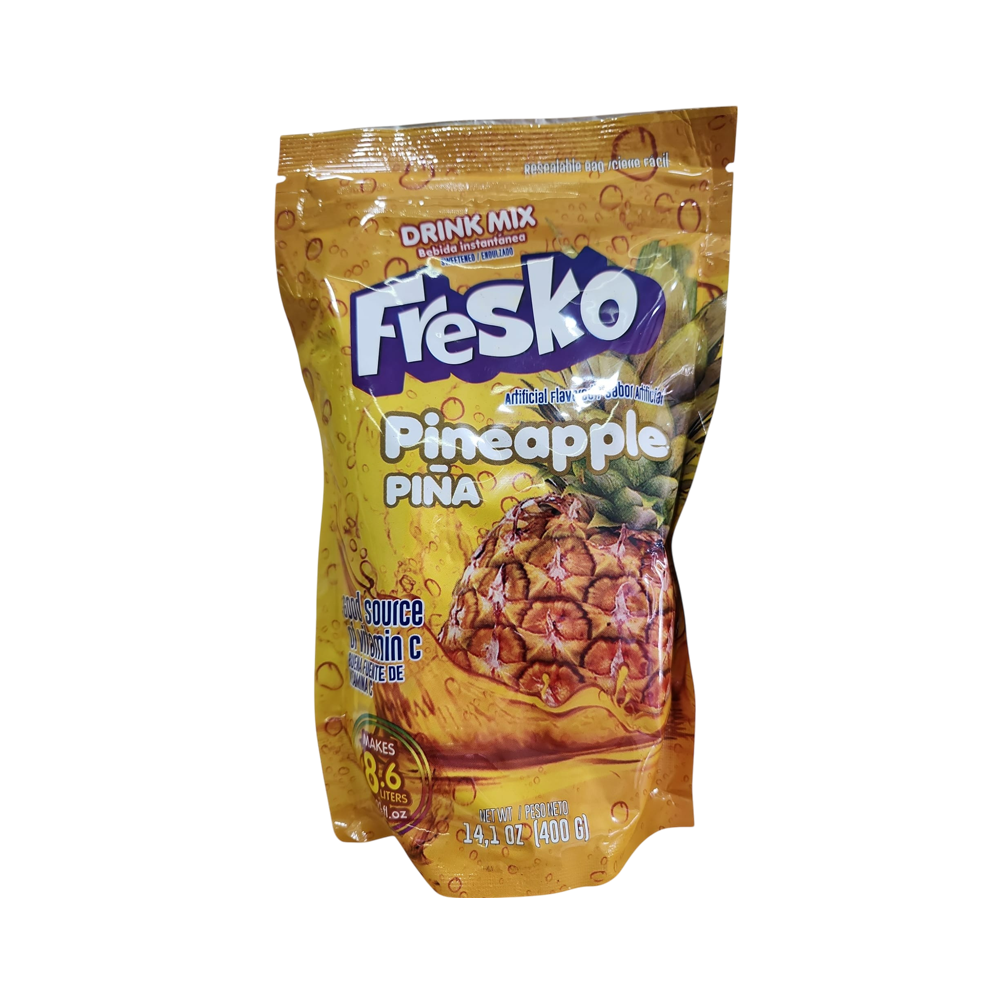 Refresco Instantaneo Fresko de Piña (14.1 oz)