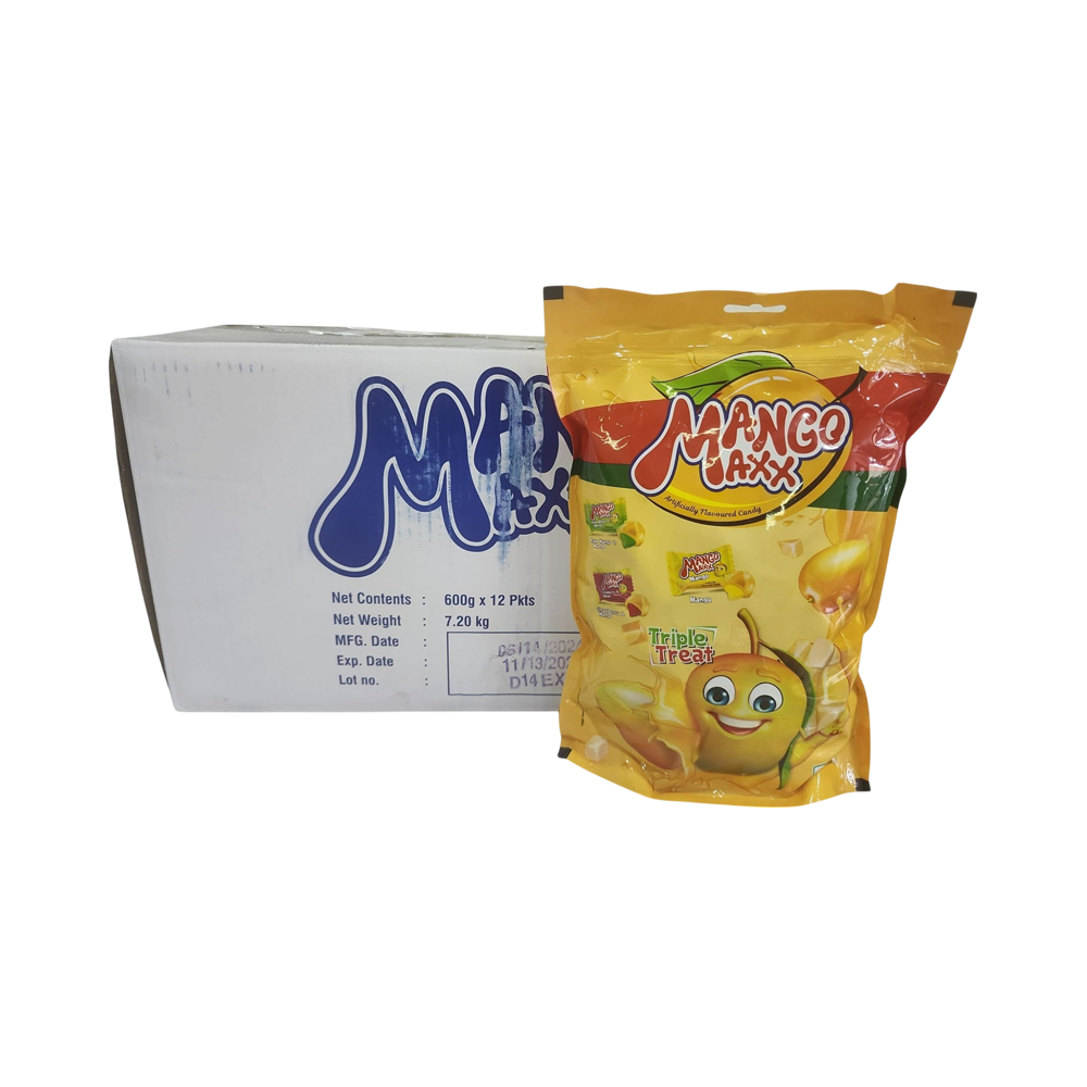 Assorted candies with Mango central filling Max 12/u (600g) 150pcs